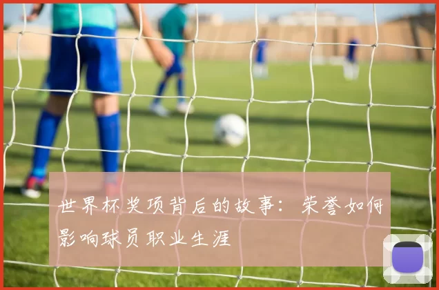 世界杯奖项背后的故事:荣誉如何影响球员职业生涯