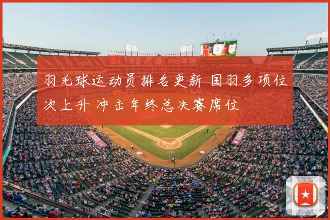 羽毛球运动员排名更新 国羽多项位次上升 冲击年终总决赛席位